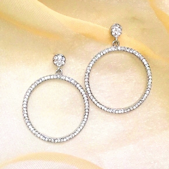 Circle Earrings For Women, Ladies, Girls, Bridal